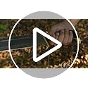 Damascus Steel Western Outlaw Bowie Hunting Knife, Fixed Blade Survival & Hunting Knife, Camping, Bushcraft, EDC - Gift fo...