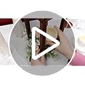 Hushee 30 Pcs Wooden Wedding Lantern Centerpiece Integrated Holders with Candles and Wreaths Rustic Wooden Candle Lantern ...
