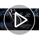 GTPLAYER Big and Tall Gaming Chair Breathable Fabric Computer Chair with Strong Lumbar Support, Comfortable Office Chairs ...