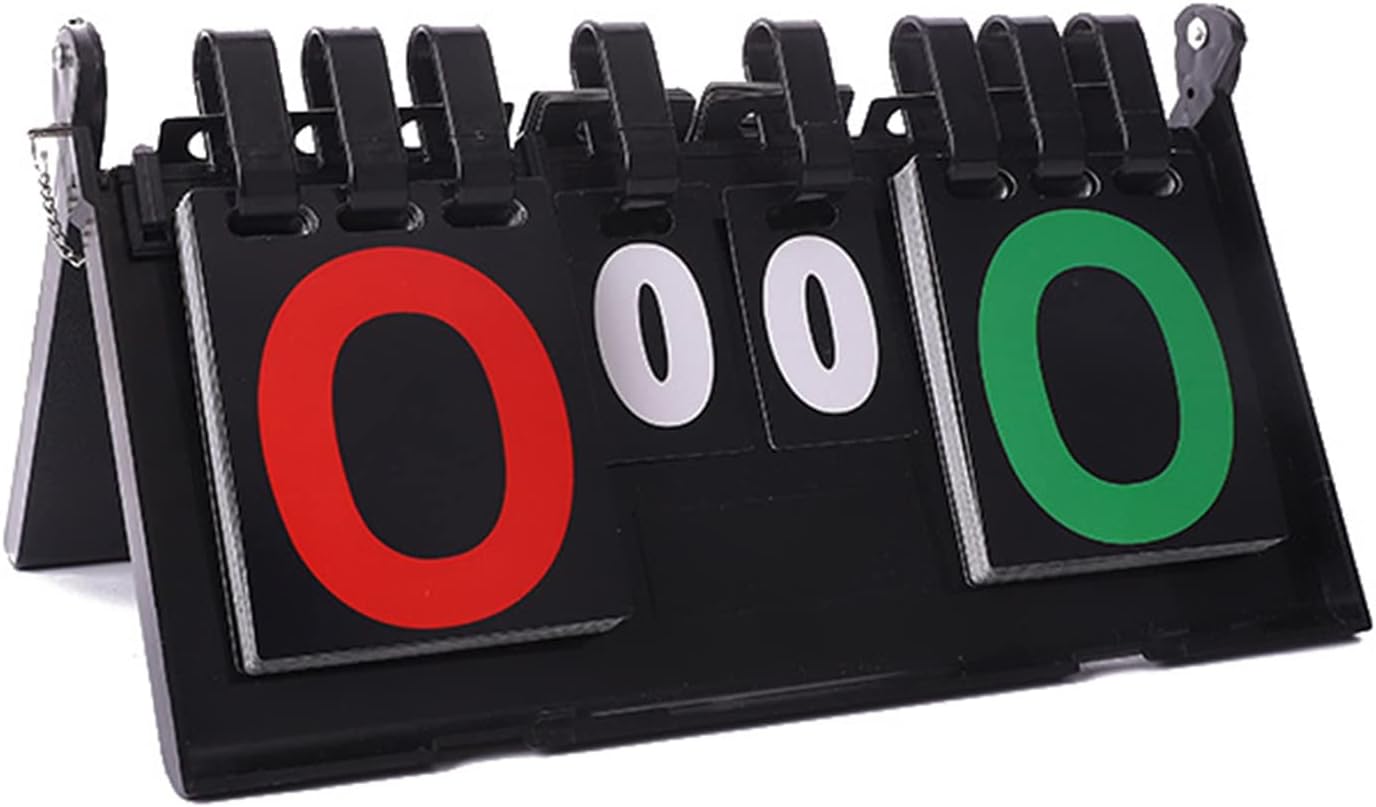 Portable Digital Scoreboard, Ping Pong Score Keeper Scoreboard for Tennis Soccer Football Sports, Sports Supplies Score Board for Games, Best Coaches Gifts Idea for Men, Boys