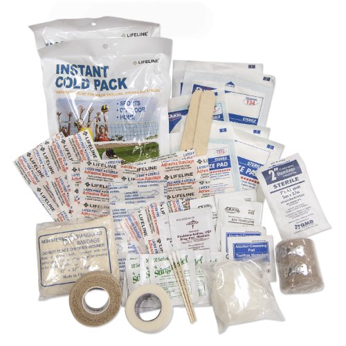 Team Sport First Aid and Safety Kit, Stocked with Essential First aid Components for Emergencies Resulting from Outdoor an...