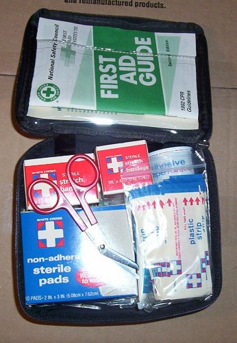 LEXUS OEM First Aid Car Auto Kit White Logo