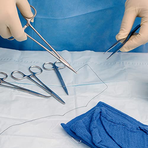 SURGICAL ONLINE - Suture Scissors Set - O.R. Grade Stainless Steel Suture Removal Kit for Medical Training