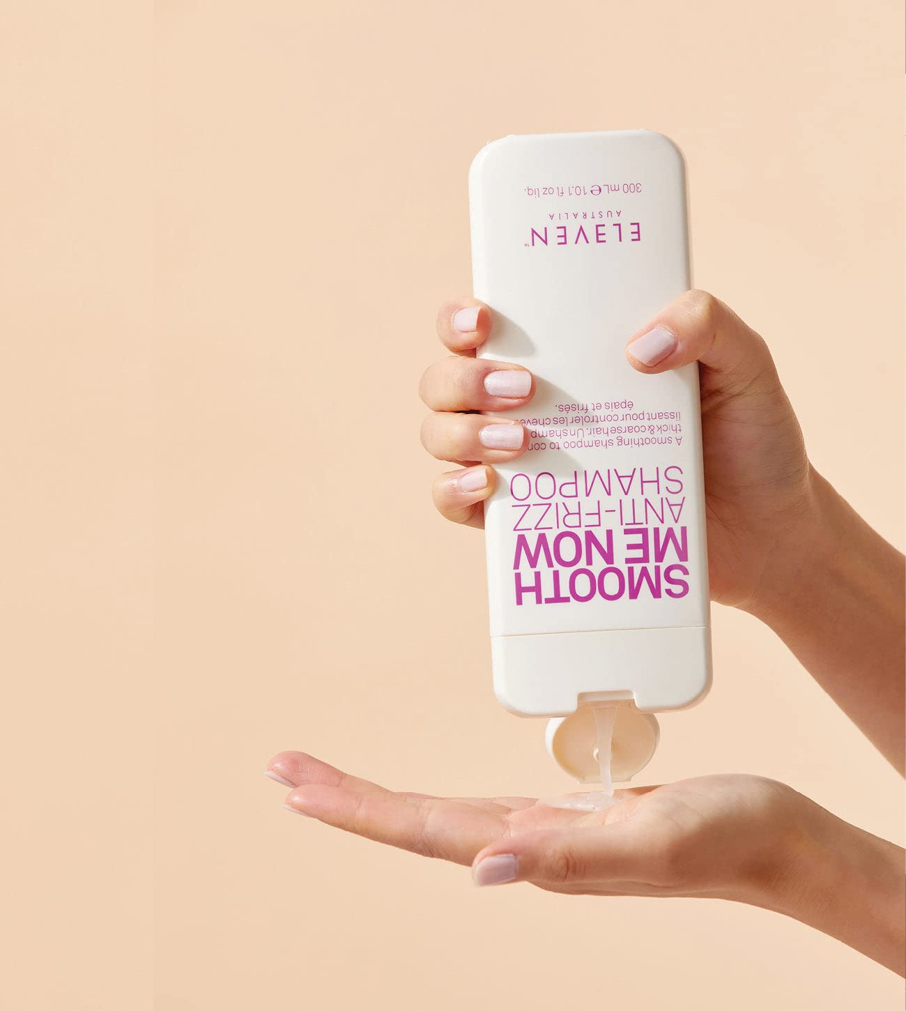 ELEVEN AUSTRALIA Smooth Me Now Anti-Frizz Shampoo for Frizz Control, Silky Smooth Hair, Moisturizes & Protects, Enhances Smoothn