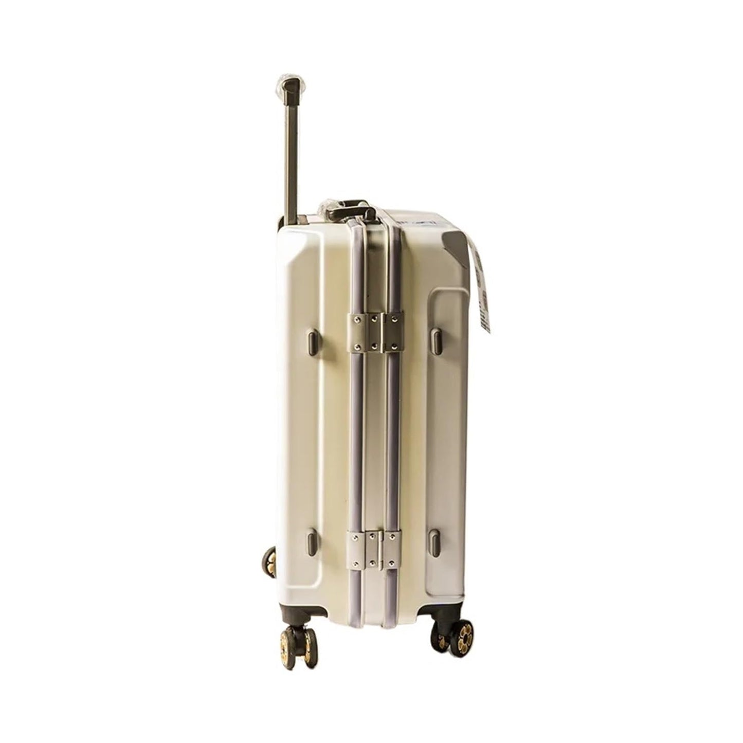 MUdson Trunk Aluminum Frame Trolley Case Luggage Travel Luggage Wear-Resist Durable (Color : Black, Size : 24")