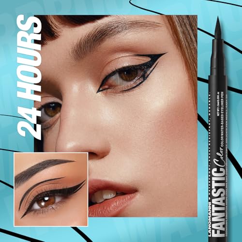 LANGMANNI 12 Colors Matte Liquid Eyeliner Set, Neon Colorful Pigmented With Long-lasting, Smudgeproof & Waterproof Eye Lin...
