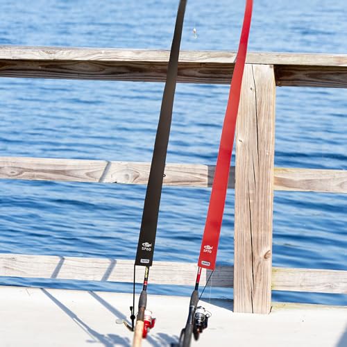 SF Neoprene Fishing Rod Sleeve Rod Cover for Casting, Spinning, Trolling Fishing Rods Protect Cover Floating Rods Storage ...