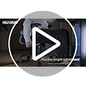 HUANUO Ergonomic Office Chair, High Back Computer Desk Chair with Adjustable Lumbar Support and Headrest, Comfy Gaming Cha...