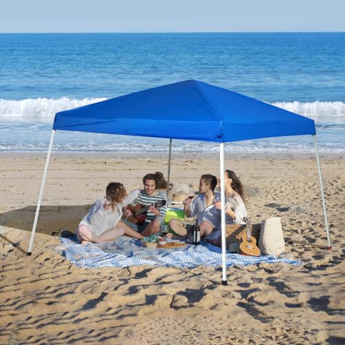 Birodeko Canopy Replacement Top Only, 300D Wateproof Pop-Up Canopy Tent Top Cover with Ropes, Instant Canopy Top Sunshade ...