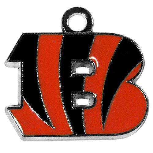 NFL Siskiyou Sports Womens Cincinnati Bengals Crystal Dangle Earrings One Size Team Color