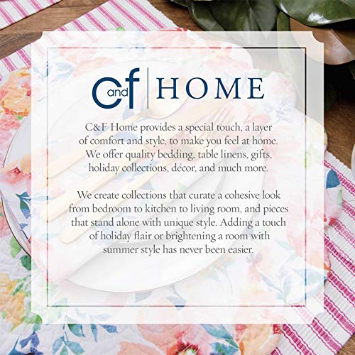C&F Home Colton Lodge Cabin Deer Camping Forest Red Cream Brown Cotton Bedroom Guestroom Premium Window Valance Valance tan