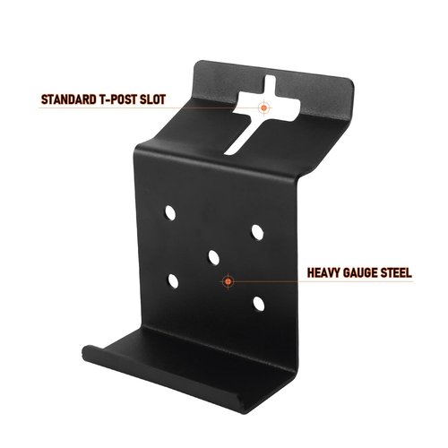 ICokin 24 Pcs T-Post Target Hanger, T Post Bracket Target Mount,AR500 Steel Target Bracket
