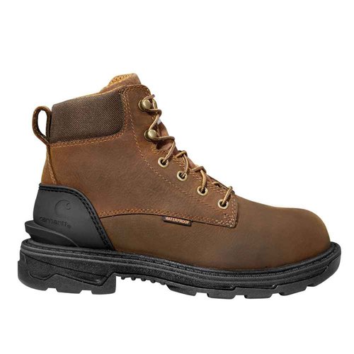 Carhartt Women's Ironwood Waterproof 6" Soft Toe Work Boot, Brown - 9.5 M