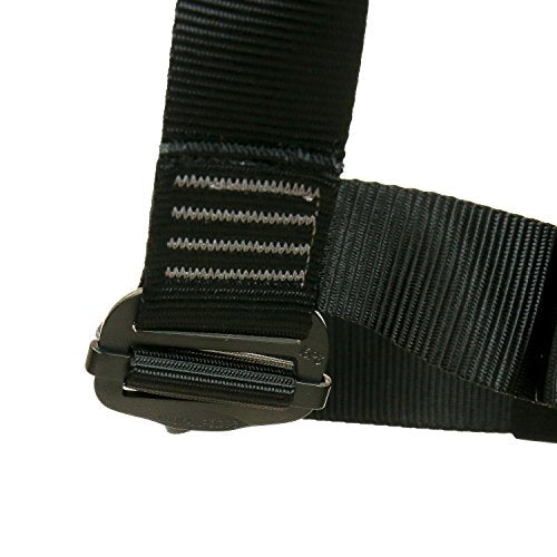 Rock Climbing Harness - Fusion Climb® - (5,000 LBS Rated) Professional Half Body Harness for Mountaineering, Tree Climbin...