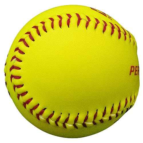 Baden ASA Synthetic Fastpitch Softballs - 11-Inch Official Size | Durable Design for Competitive Play | ASA League Softball