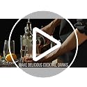 Cocktail Shaker Set Bartender Kit : 12-Piece Bar Tool Set with Bamboo Stand | Bars Set with All Practical Bar Accessories,...