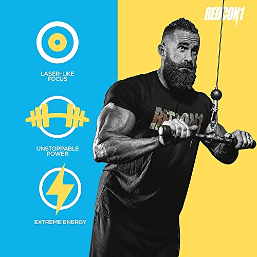 REDCON1 Total War Ready to Drink Pre Workout - Endurance Boosting, Keto Friendly RTD Formula - Amino Acid + Citrulline Mal...