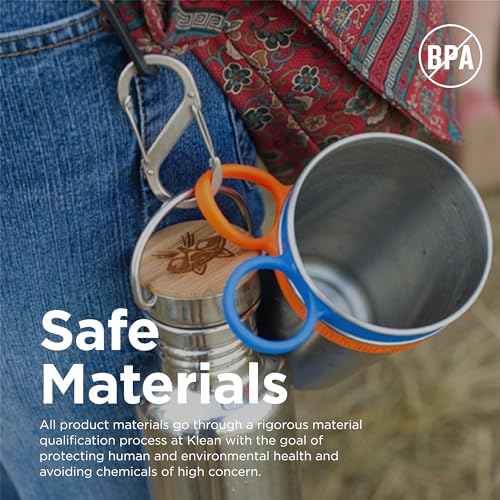 Klean Kanteen Pint Rings - Silicone Rings for Pint Cups for Travel, Camping, and More - 4-Pack
