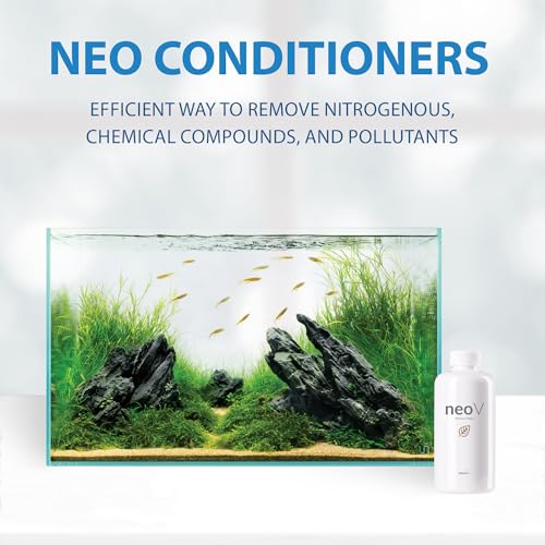 Aquario Neo V - Liquid Conditioner for Freshwater Fish Tank, Enhances Fish Health, Stabilizes Aquarium Water Quality, Idea...