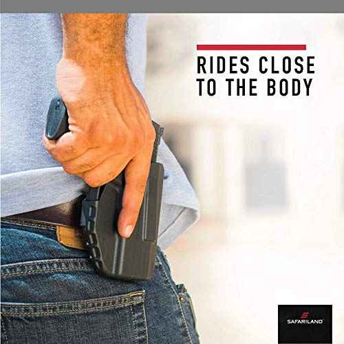 Safariland, 7378, ALS Concealment Paddle and Belt Loop Combo Holster, Left Hand