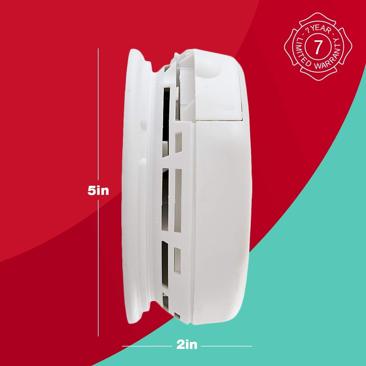 First Alert SCO501CN-3ST Wireless Interconnected Combination Smoke and Carbon Monoxide Alarm with Voice Location, Battery Operated (pack of 1)