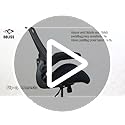 BOLISS Drafting Office Chair 400lbs High Back Wide Standing Desk Chair Comfortable with Flip up Armrests Lumbar Support Ad...