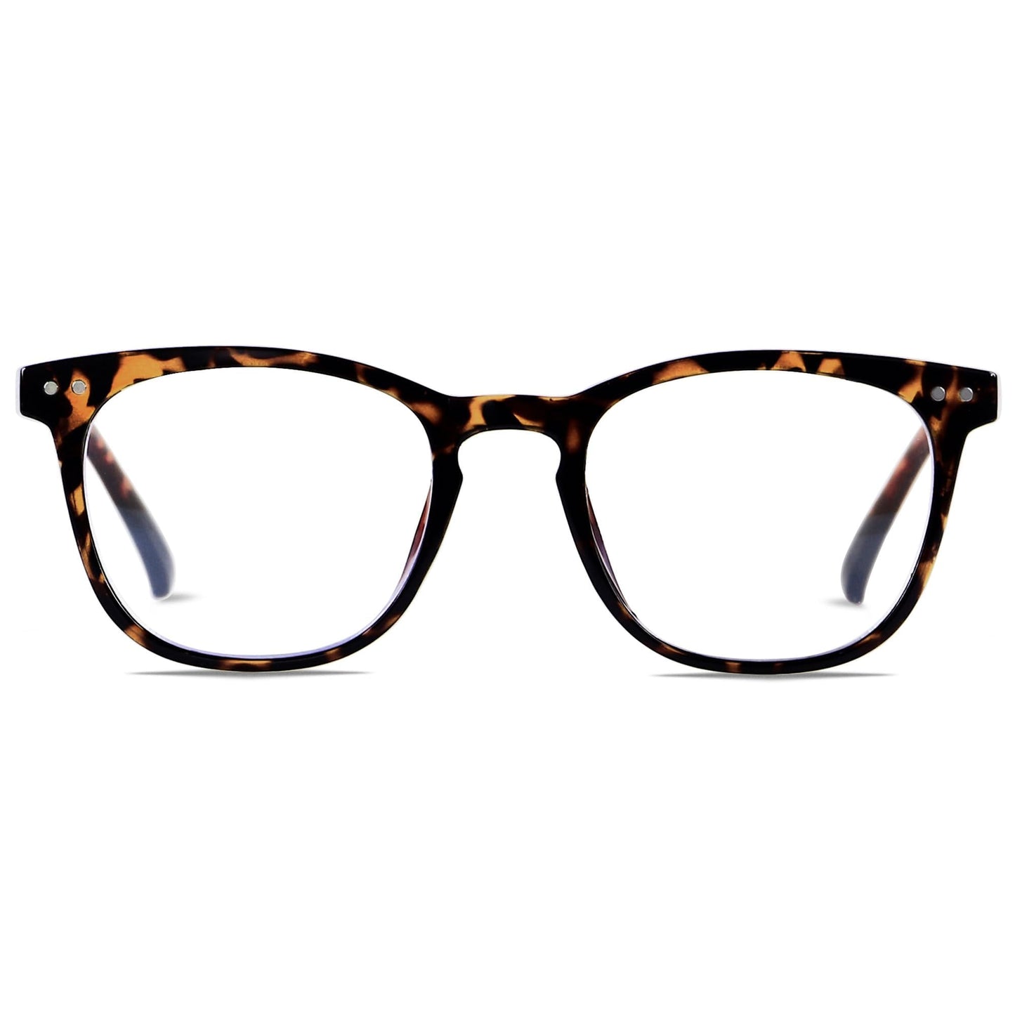 ANDWOOD Blue Light Blocking Glasses Women Men Computer Small Face Frame Bluelight Blocker Teens Square Frame Tortoise Shell