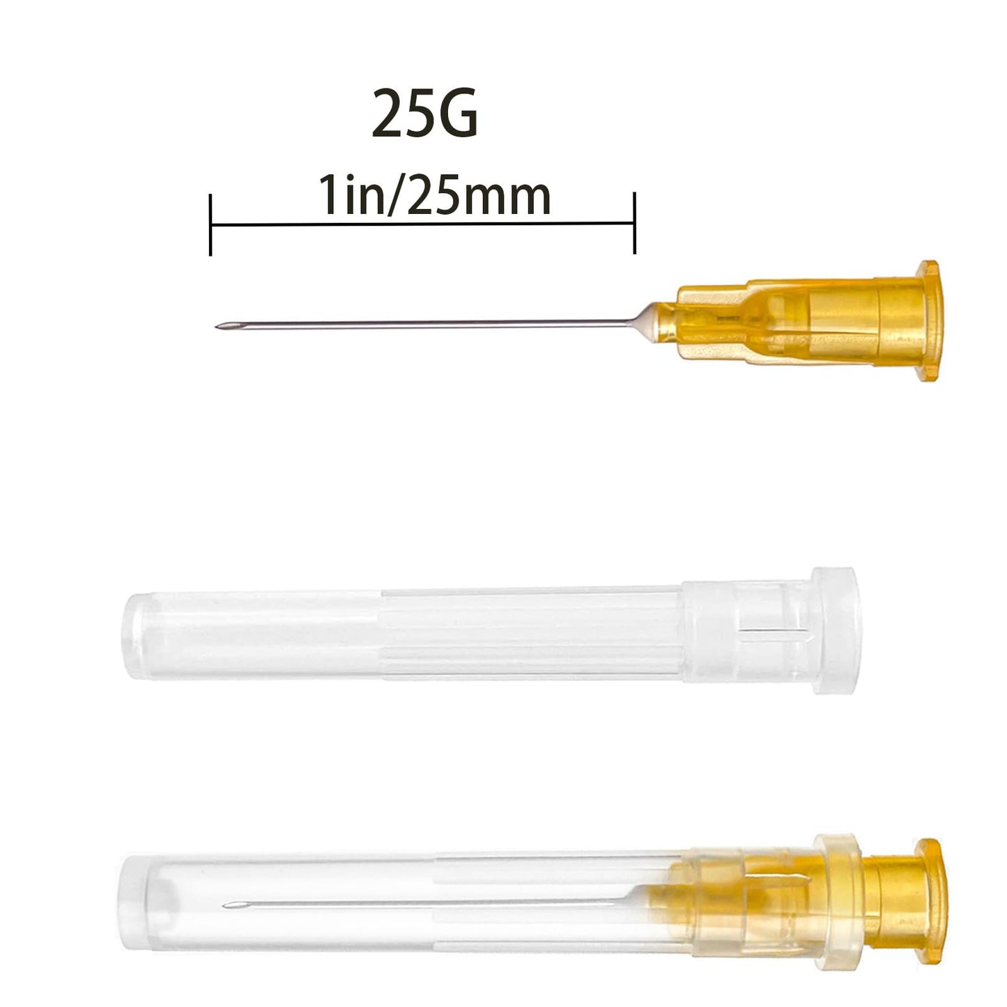 100 Pack 25 G 1 inch (25mm) for Science Laboratory, Refilling Liquid Inks, Individually Packaged