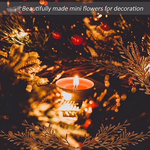 NUZELA 36Pcs Faux Flowers for Floating Candles, Floating-Effect Flowers for Vase Filler, Cylinder Vase Fillers Centerpiece...