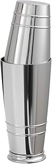 Crafthouse by Fortessa Professional Metal Barware/Bar Tools by Charles Joly, 11" Two-Piece Footed Polished Stainless Steel...