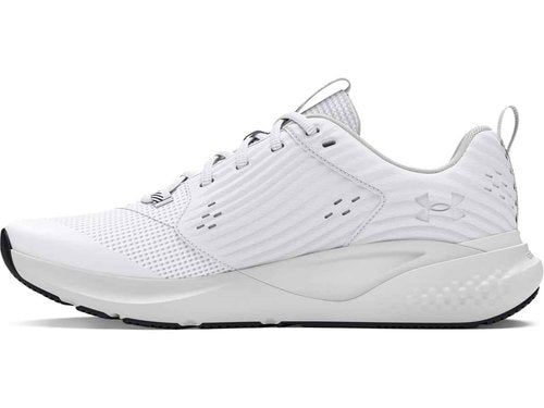 Under Armour Women's Charged Commit Trainer 4, (100) White/Distant Gray/Black, 9.5, US