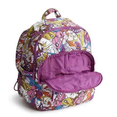 Vera Bradley Women's Featherweight Bancroft Backpack, Flutter, One Size