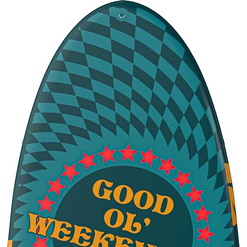 Retrospec Weekender Crew 12 ft & XL Multi Person Paddle Board for 2-5 People, Puncture Resistant & Durable, 500 & 1050 LB ...