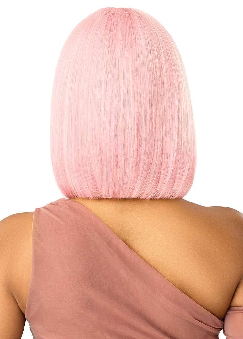 Outre Lace Front Wig - Perfect Hair Line - Swoop Series Y-Part 203 (FLAMINGO PINK)