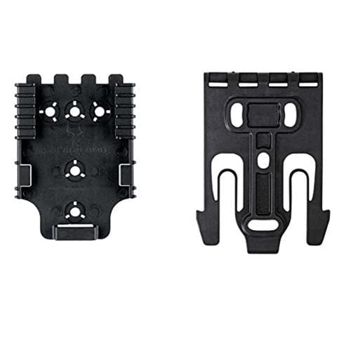 Safariland Quick Locking System Kit 9006483 with Duty Receiver Plate - Black