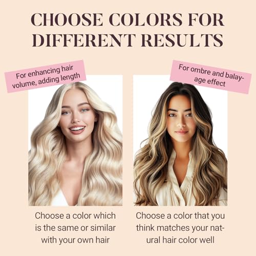 MAXITA Tape in Hair Extensions Human Hair, Balayage Light Blonde Highlighted Golden Blonde Grey Tone 24Inch 50g 20pcs, Thick Ends Straight Seamless Tape ins, Invisible Hair Extensions Real Human Hair