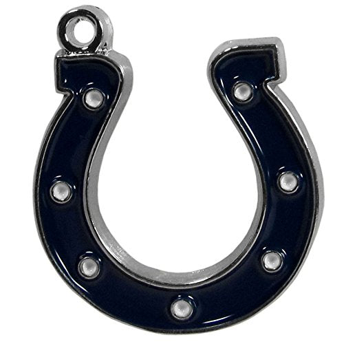 Siskiyou Sports NFL Womens Indianapolis Colts Crystal Dangle Earrings One Size Team Color,white