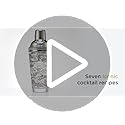 True Glass Cocktail Shaker with 7 Classic Recipes and Measurements for Cold Brew Cocktails, Home Bar Accessories, Bar Tool...