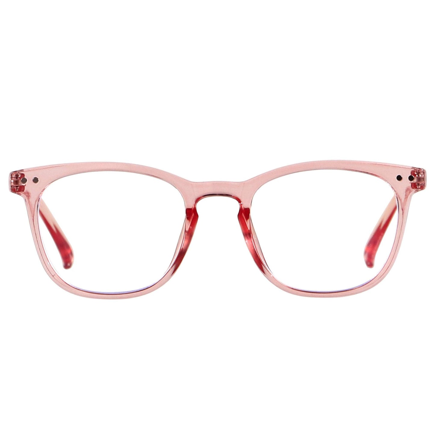 ANDWOOD Blue Light Blocking Glasses Women Men Computer Small Face Frame Bluelight Blocker Teens Square Frame Pink