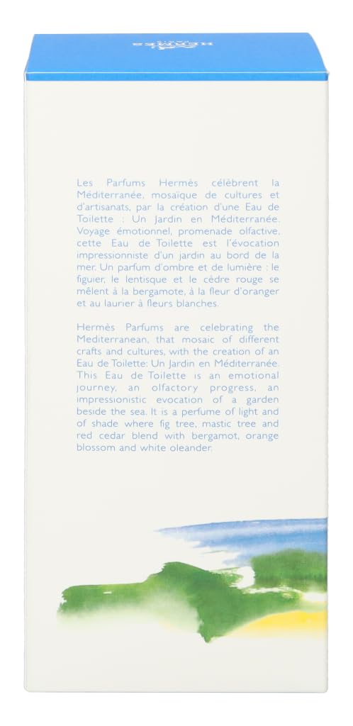 UN JARDIN EN MEDITERRANEE by Hermes EDT SPRAY 3.4 OZ for WOMEN