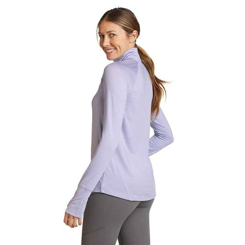 Eddie Bauer Resolution Long-Sleeve 1/4-Zip, Wisteria, Medium