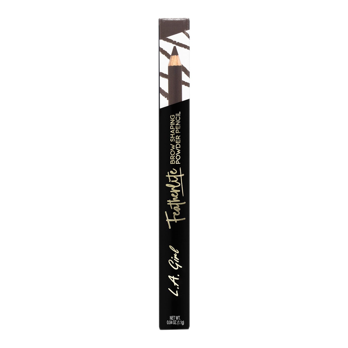 L.A. Girl Featherlite Brow Shaping Powder Pencil, Medium Brown GBP393
