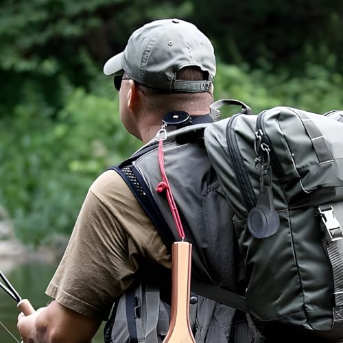 IFNCPF LED Fly Fishing Thermometer IPX7 Waterproof Water Temperature Stream Thermometer Lake Water Temperature Guage