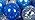 Blue Silver Balloons Set, 12 Inch Blue and Silver Balloons Dark Navy and Confetti Party Latex Balloon, Macaron Metallic Ba...