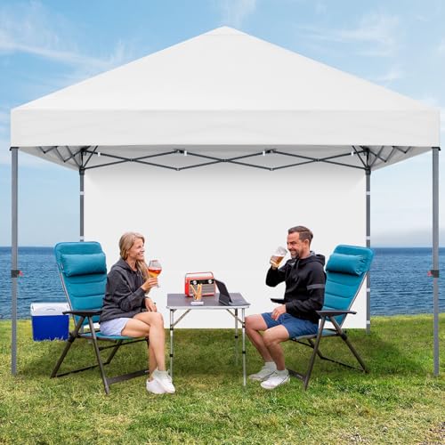 MASTERCANOPY 12x12ft Canopy SunWall Instant Canopy SideWall for Pop Up Canopy Tent Gazebos, UV Protection Sidewall Only, S...