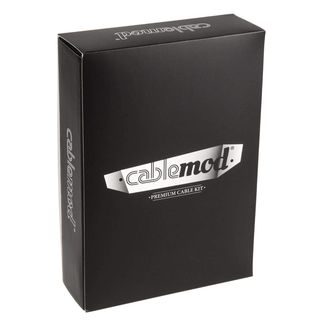 Cablemod Rt-Series Classic Modflex Sleeved Cable Kit For Asus/Seasonic/Phanteks Revolt (Black + Green)