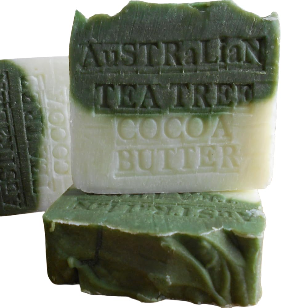 Australian Tea Tree Soap with Organic Spirulina Handcrafted All Natural