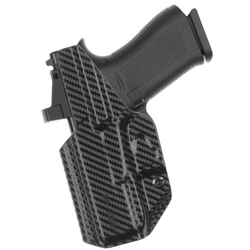 Tulster IWB Profile+ Kydex Holster in Right Hand fits: Glock 43 / 43X | Optic Compatible Inside The Waistband Appendix Concealed Carry