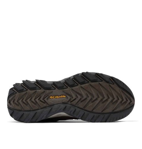 Columbia Mens Strata Trail Low, Cordovan/Golden Yellow, 9.5