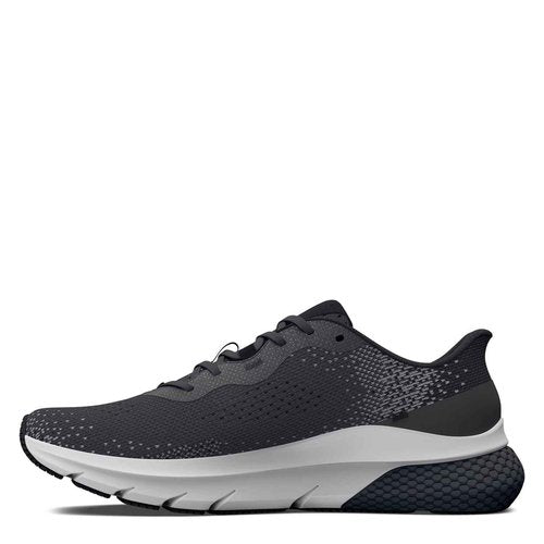 Under Armour Kids HOVR Turbulence 2 (Big Kid) - Shoes for Kids - Polyester Upper and Lining - Rubber Outsole Jet Gray/Jet Gray/Metallic Silver 4 Big Kid M